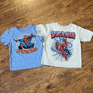 Boys Marvel Spiderman Shirts